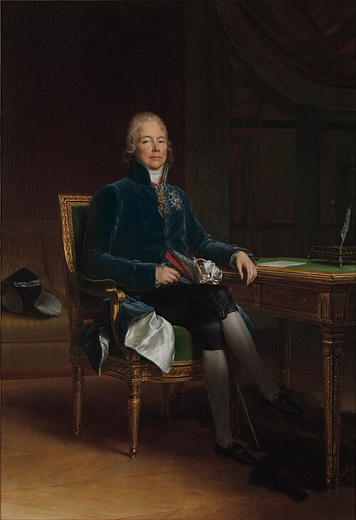 Portrait de Charles-Maurice de Talleyrand-Périgord, Politique, Temps modernes, 1754 — 1839