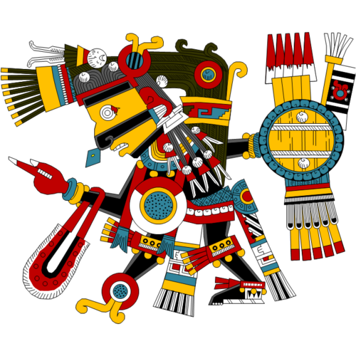 Portrait of Tezcatlipoca