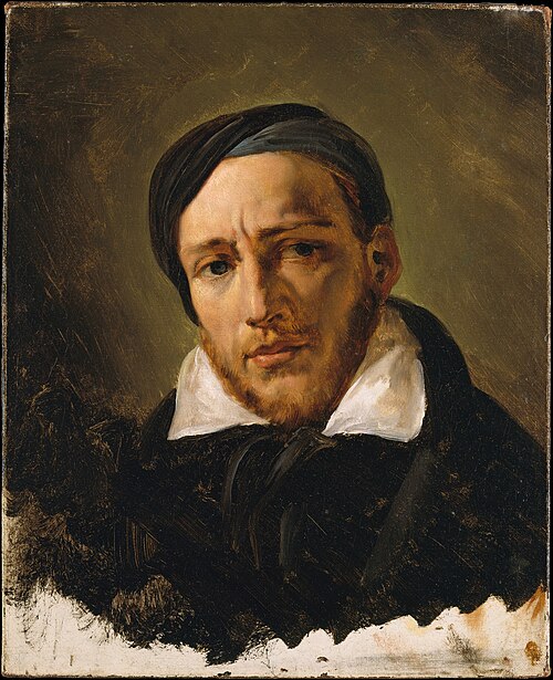 Portrait of Théodore Géricault, Visual Arts, 19th Century, 1791 — 1824