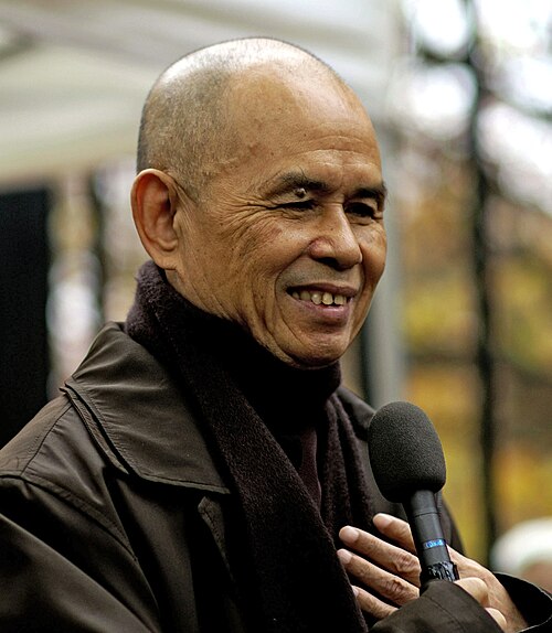 Portrait de Thich Nhat Hanh