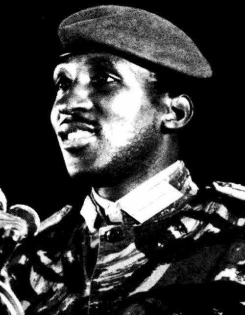 Portrait de Thomas Sankara