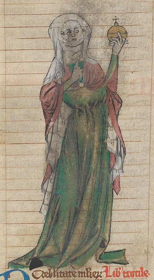 Portrait of Trotula of Salerno, Sciences, Middle Ages, 1110 — 1197