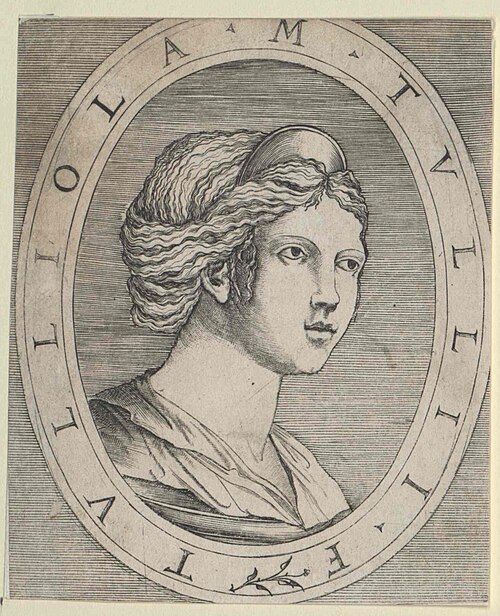 Portrait of Tullia Ciceronis, Society, Before Christ, 78 av. J.-C. — 44 av. J.-C.