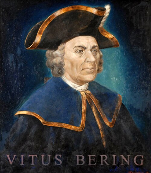 Portrait of Vitus Bering, Exploration, Early Modern, 1681 — 1741