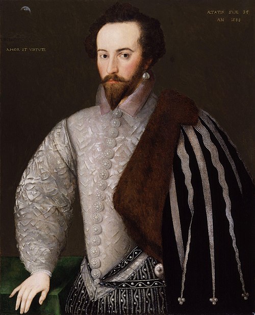 Portrait of Walter Raleigh