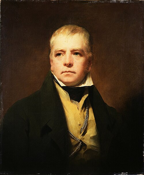 Portrait of Walter Scott, Music, 19th Century, 1771 — 1832
