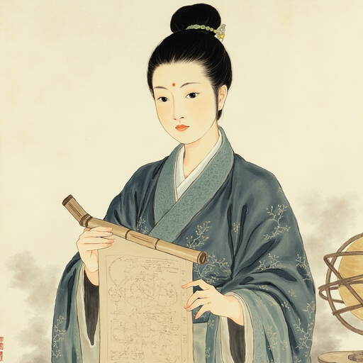 Portrait de Wang Zhenyi
