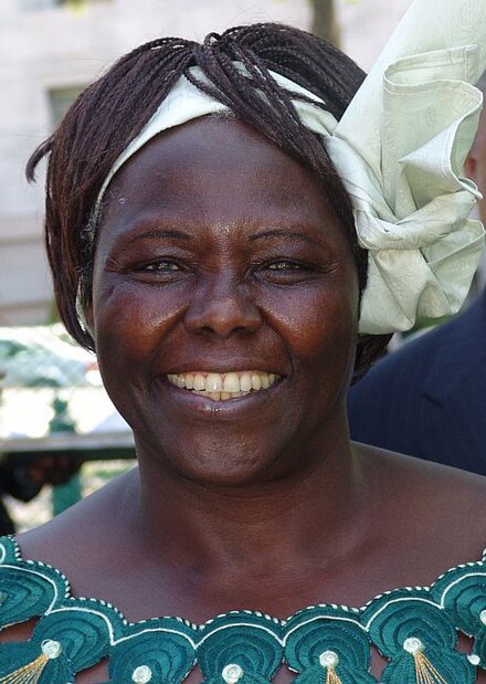 Portrait de Wangari Maathai