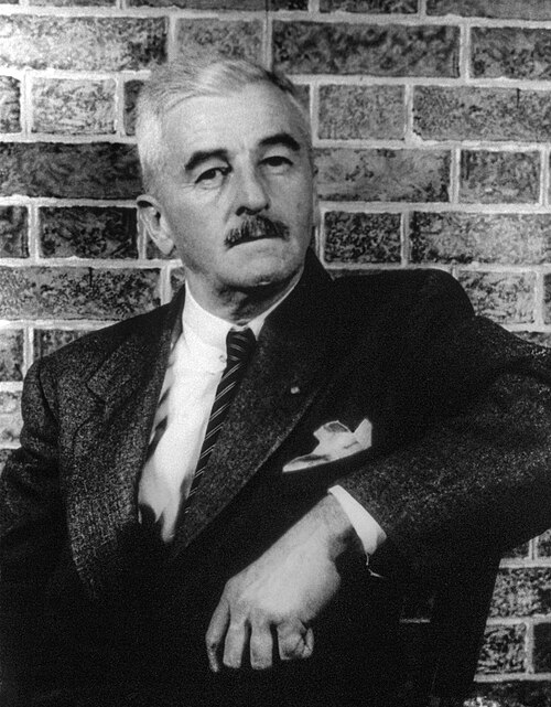 Portrait of William Faulkner, Literature, 20th Century, 1897 — 1962