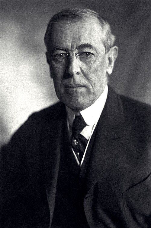 Portrait of Woodrow Wilson