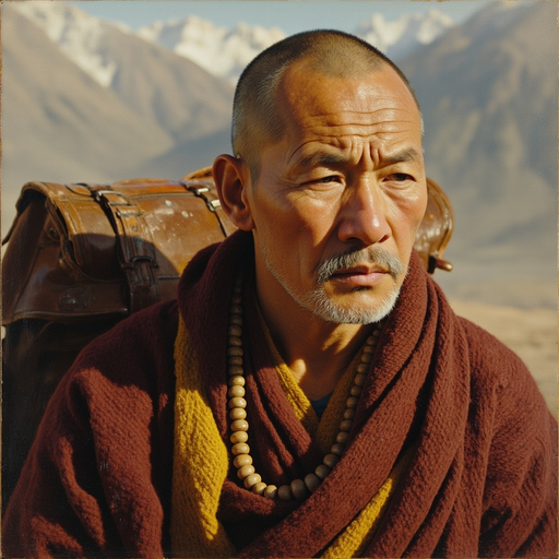 Portrait of Yongden