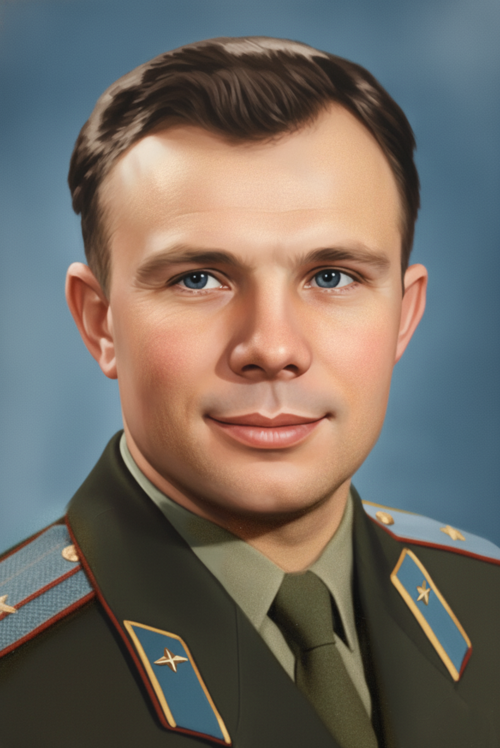 Portrait of Yuri Gagarin, Exploration, 20th Century, 1934 — 1968