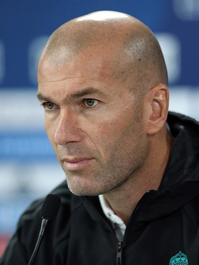 Portrait of Zinedine Zidane