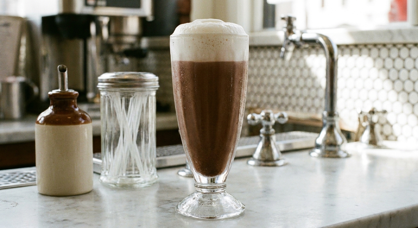 Egg cream de Brooklyn