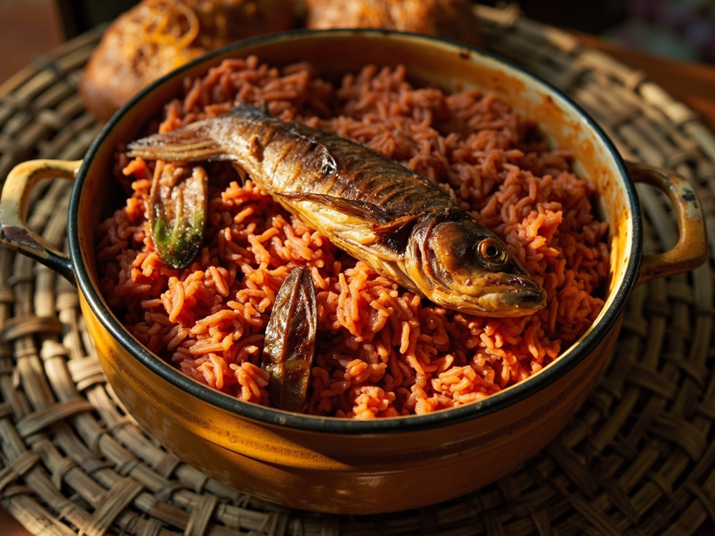 Conakry Jollof Rice (Riz Gras)