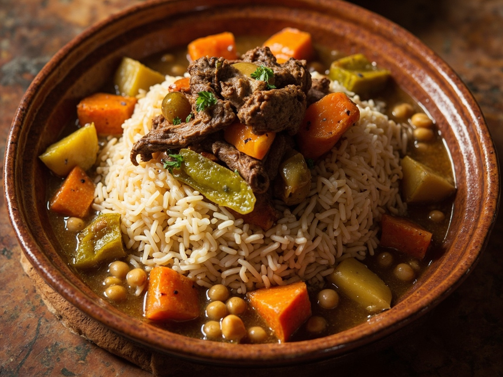 Le couscous du vendredi aux sept légumes