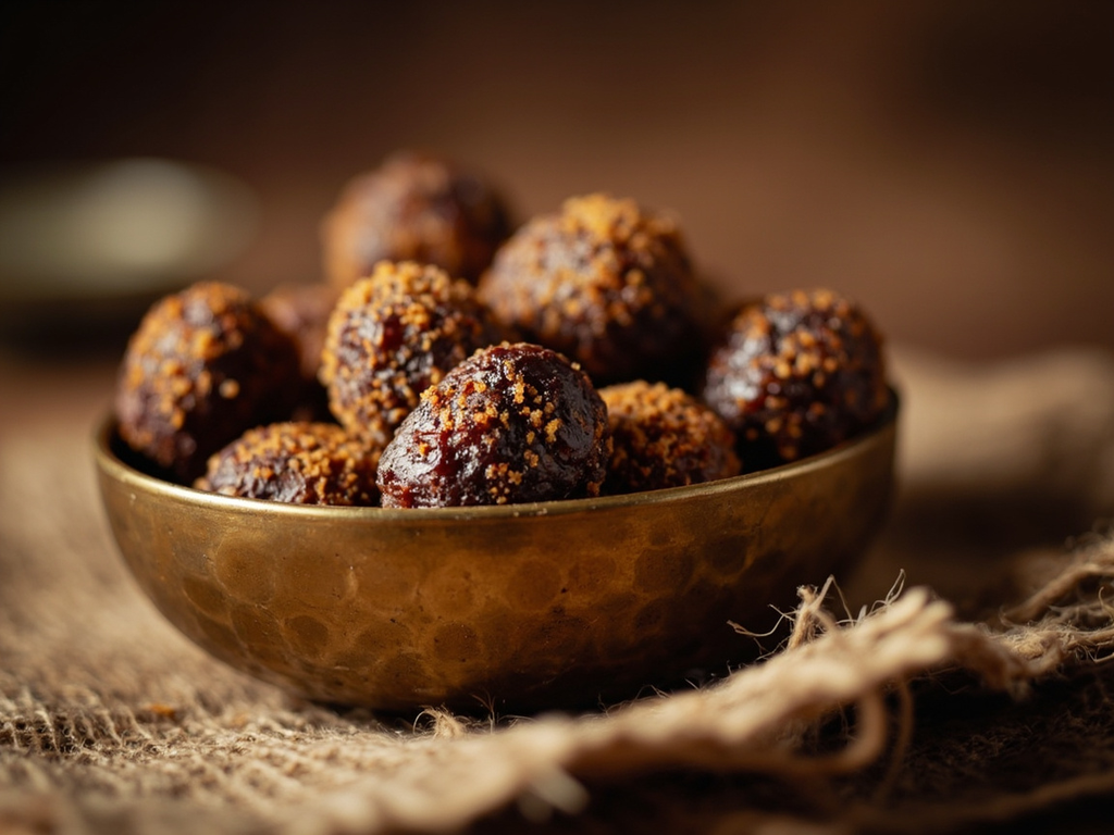 Hais — boulettes de dattes, beurre et farine d'orge (vivres de la Hijra)