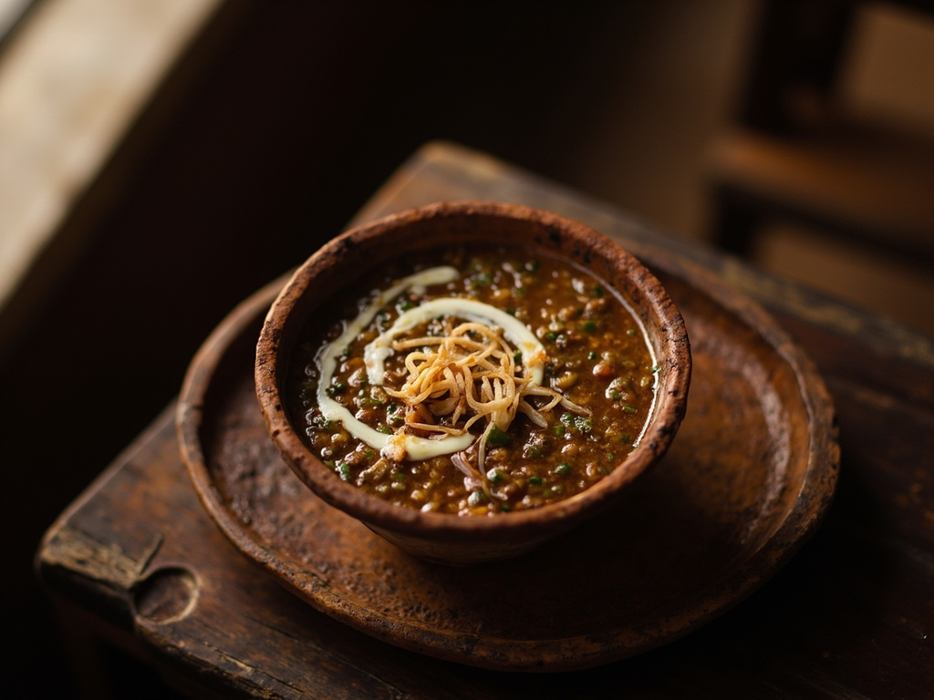 Âsh-e adas — potage de lentilles aux herbes et au kashk