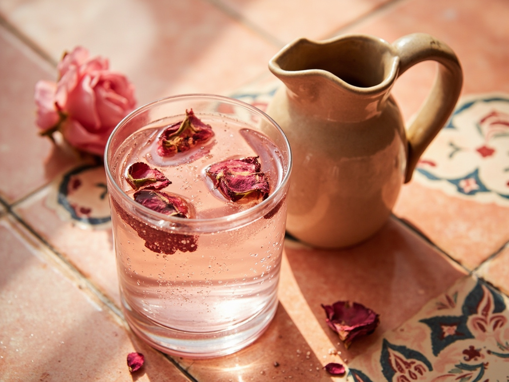 Sharāb à l'eau de rose et au miel (jullāb)