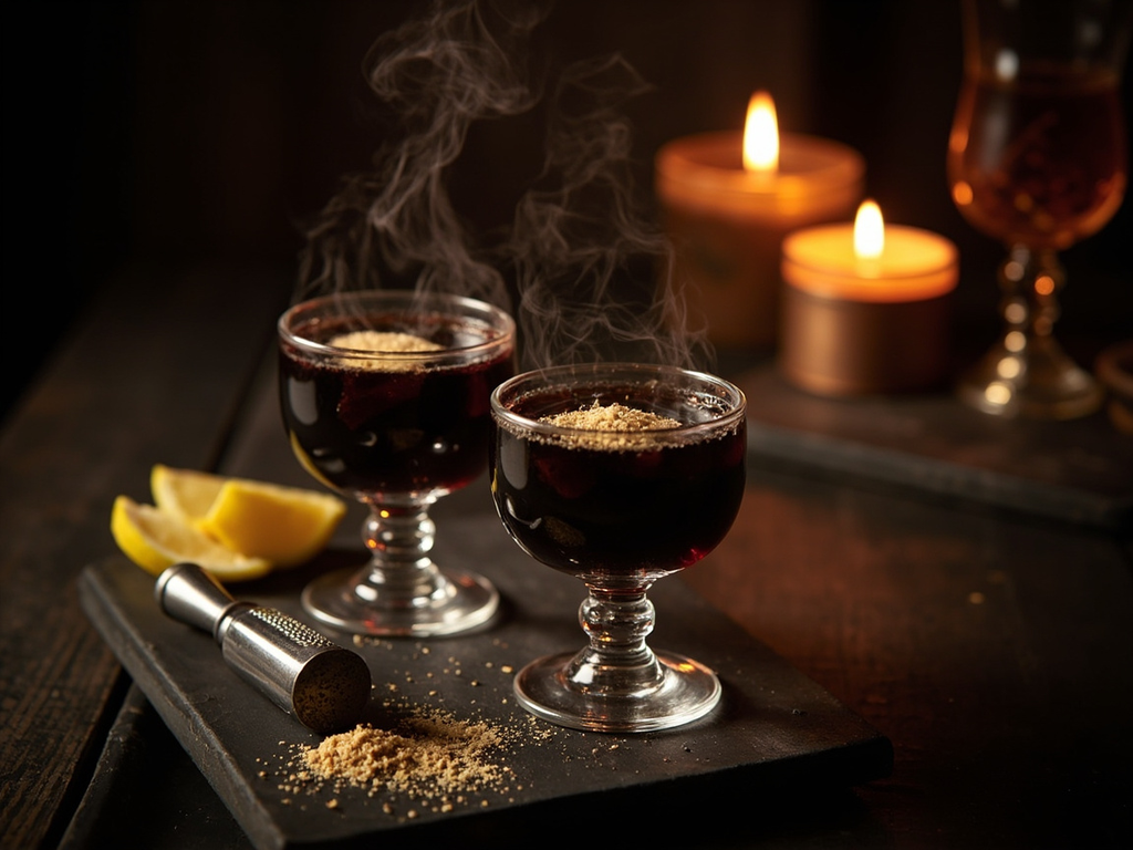 Negus (vin chaud épicé à l'anglaise)