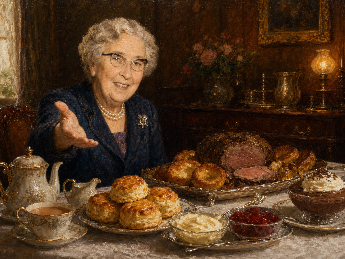 Agatha Christie à table