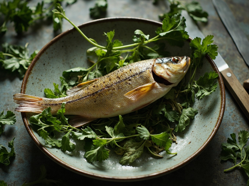 Alose de Charente grillée à l'oseille