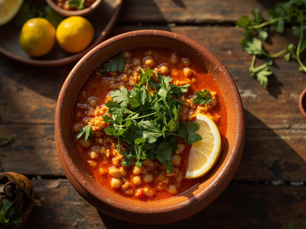 Chorba Frik with Herbs