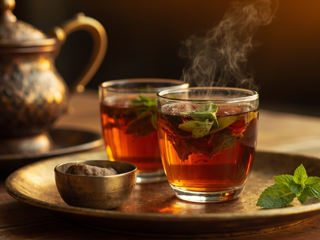 Childhood Sweet Mint Tea