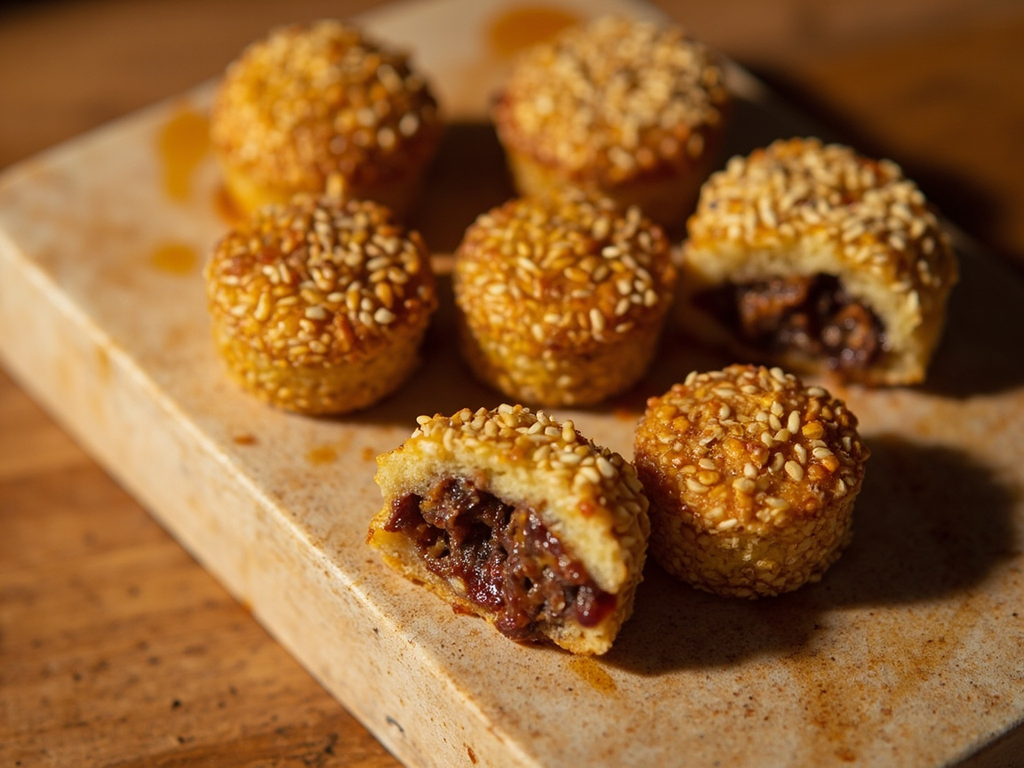 Chenes — petits gâteaux de miel, dattes et figues pour Hathor