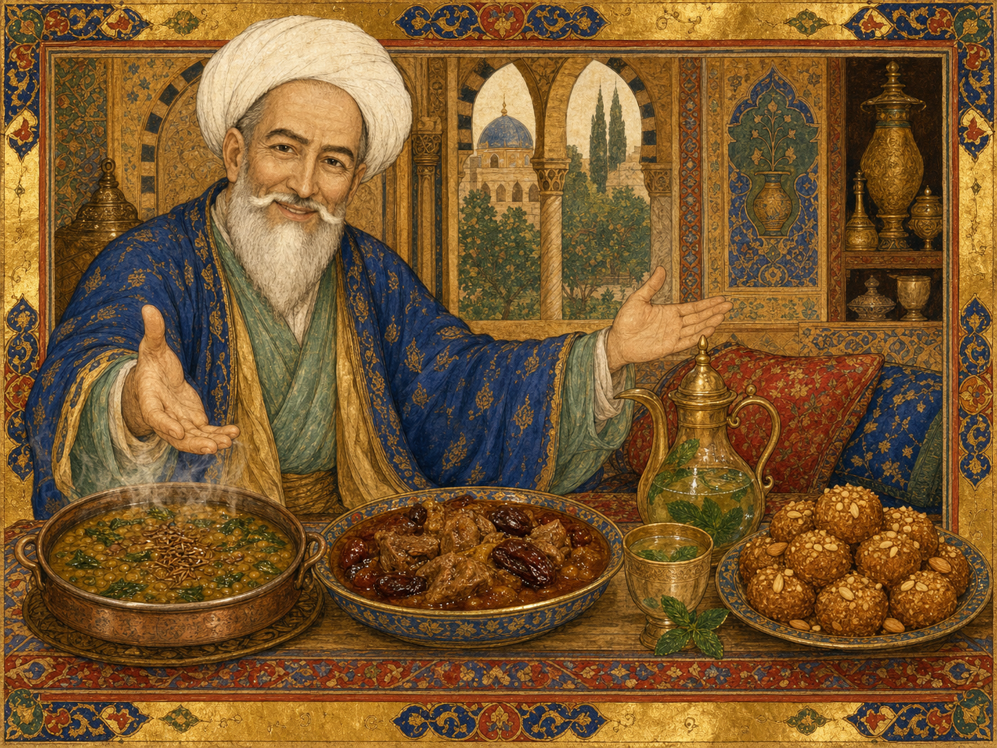Al-Farabi à table