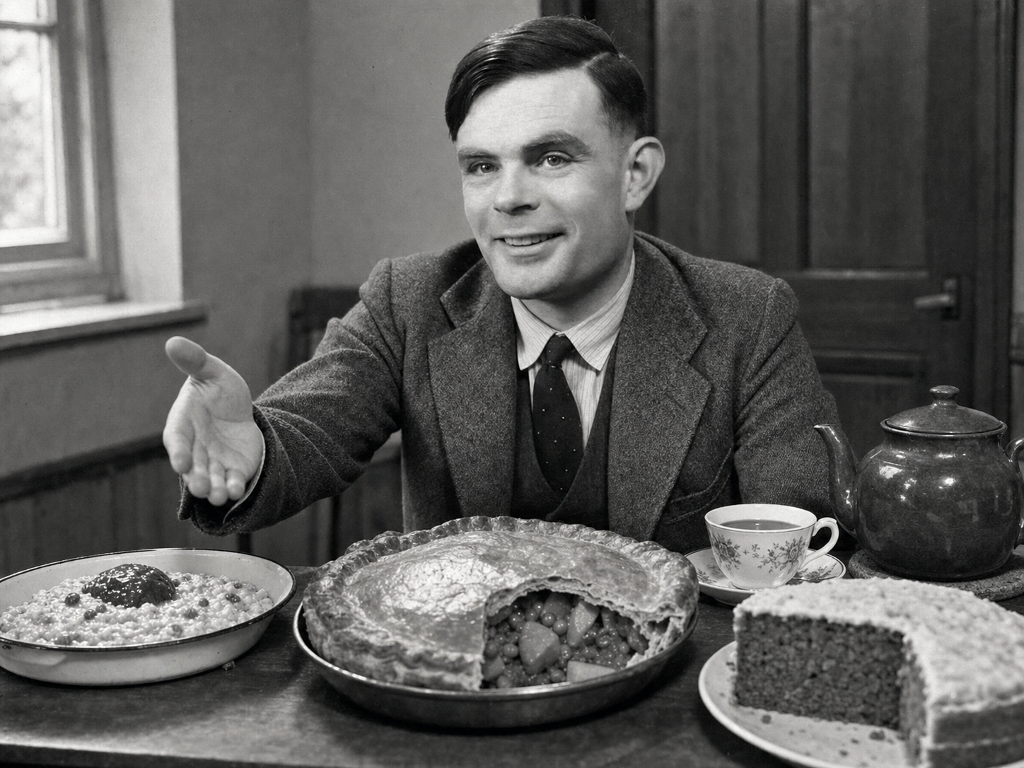 Alan Turing à table