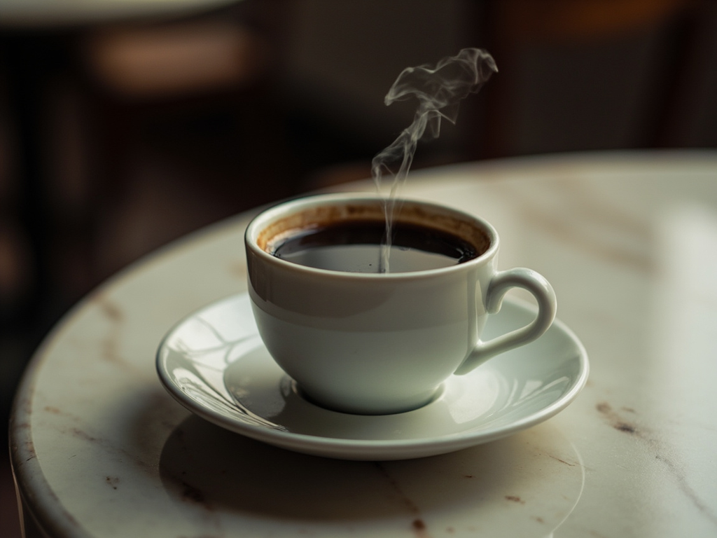 Bohnenkaffee (Black Coffee, Plain and Strong)