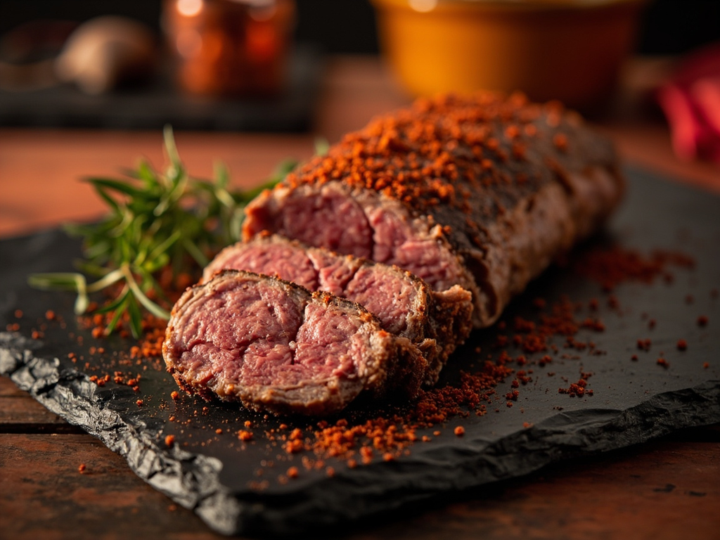 Grilled Kangaroo with Bush Herbs