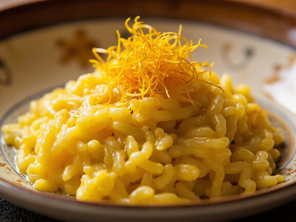 Risotto giallo alla milanese (saffron risotto)