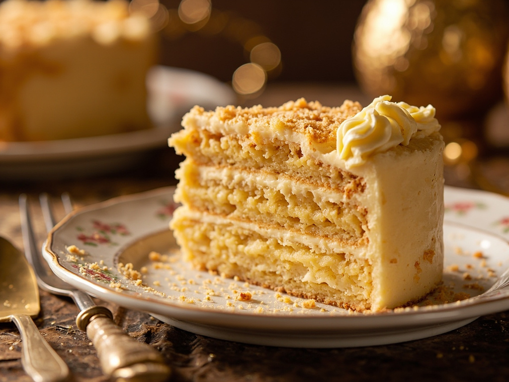 Medovik — gâteau au miel feuilleté