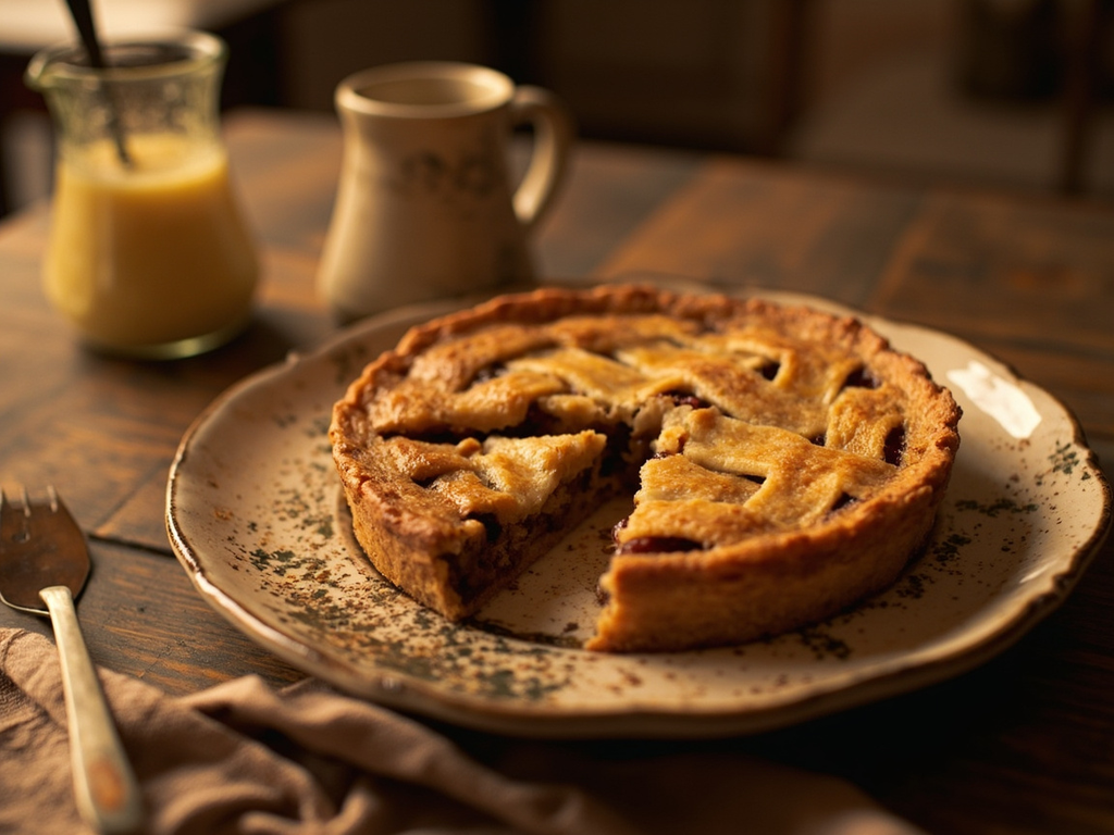 Treacle tart (tarte au sirop)