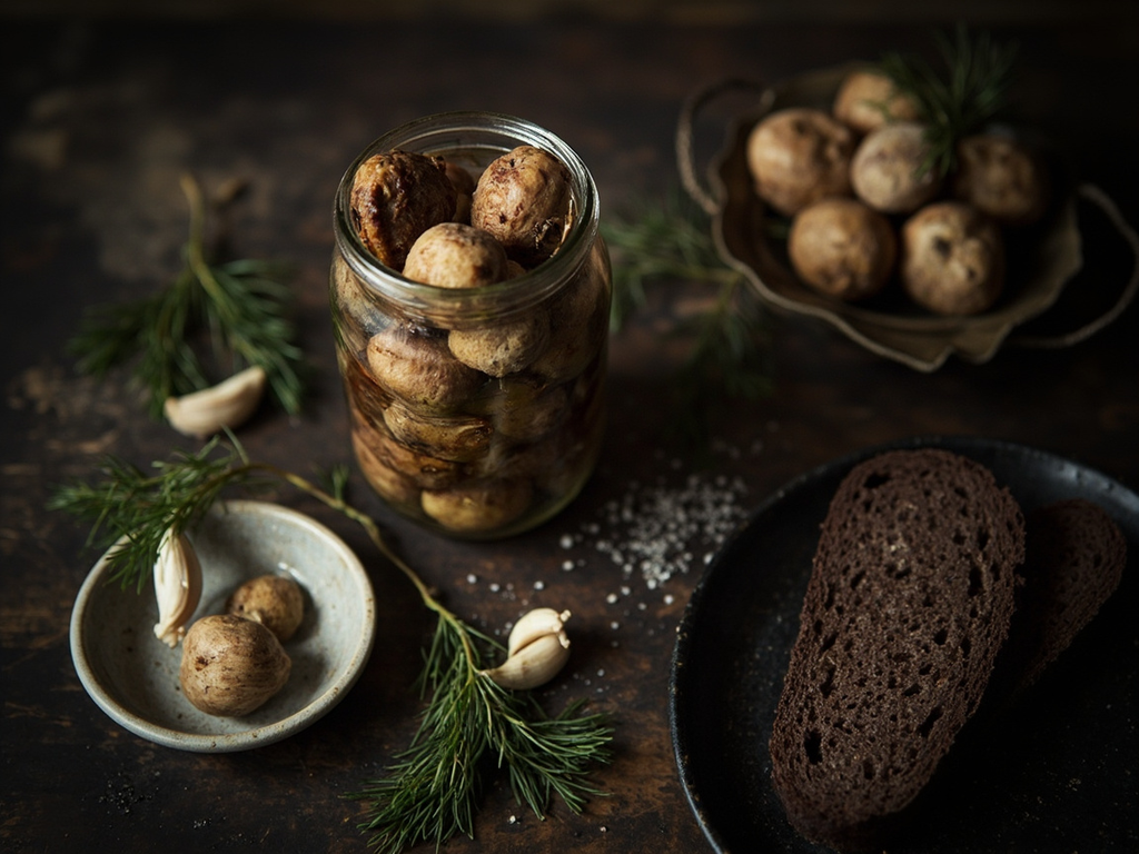 Gruzdi solionié (champignons de lait en saumure)