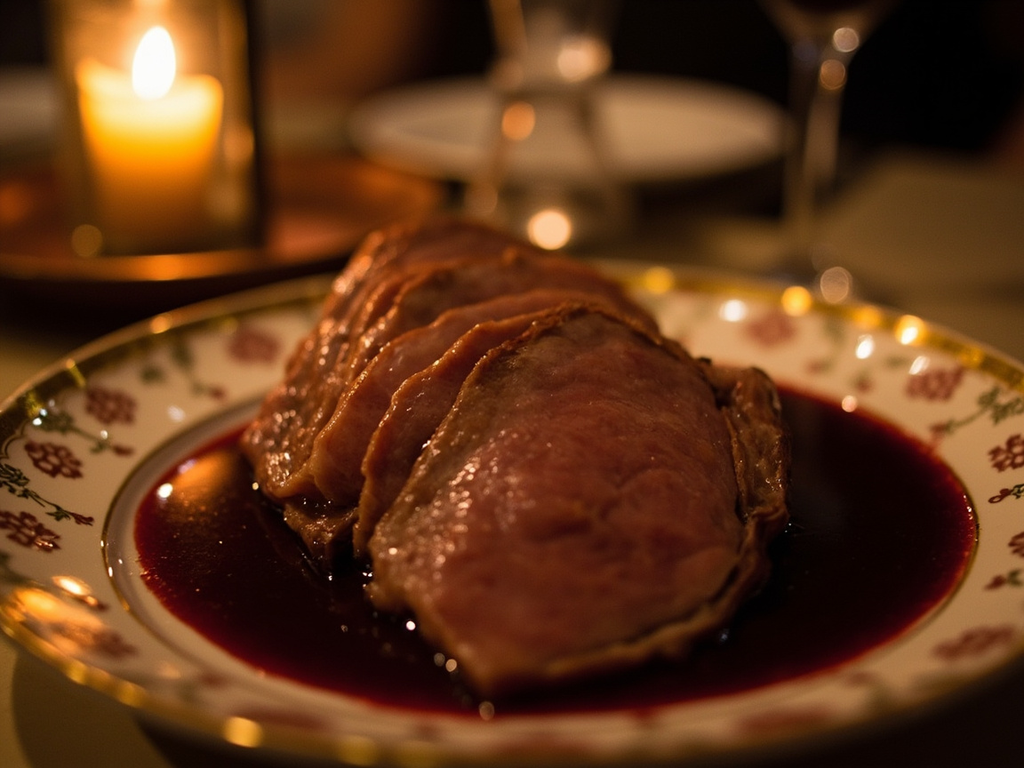 Caneton à la rouennaise