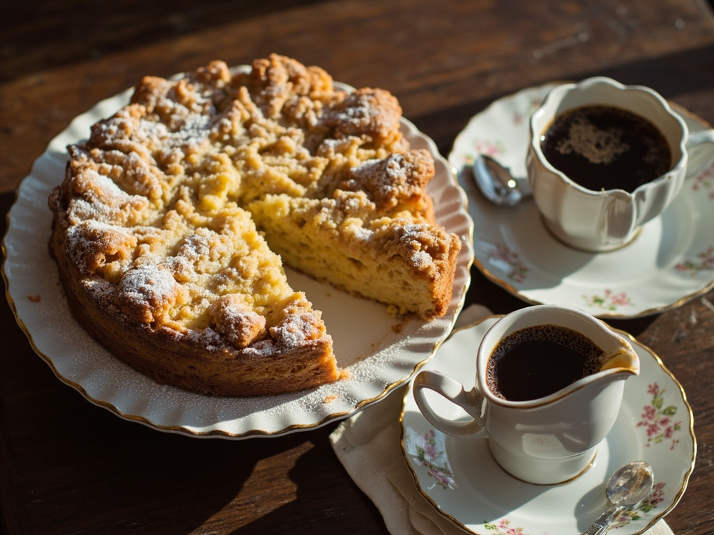 Streuselkuchen — gâteau levé aux miettes de beurre