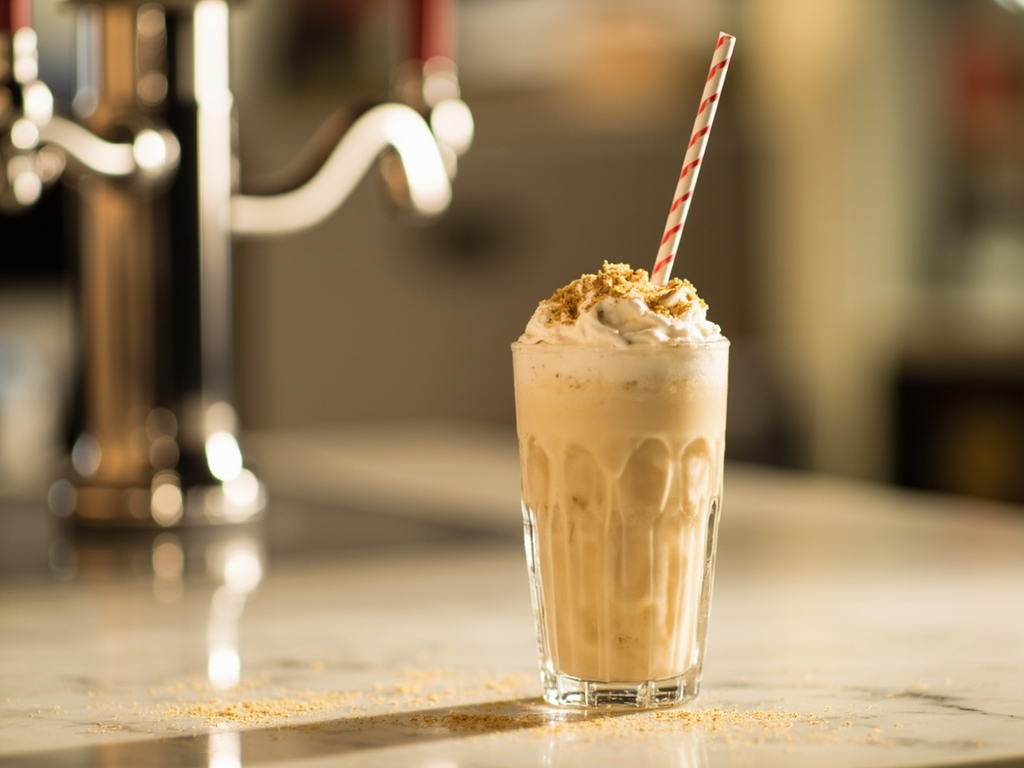 Lait malté du comptoir (malted milk du soda fountain)
