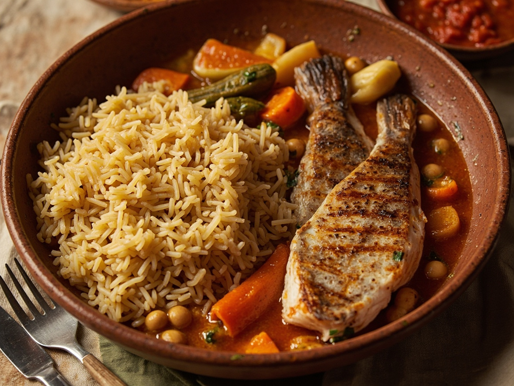 Tunisian Fish Couscous