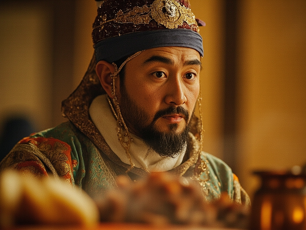 Tamerlane at the table