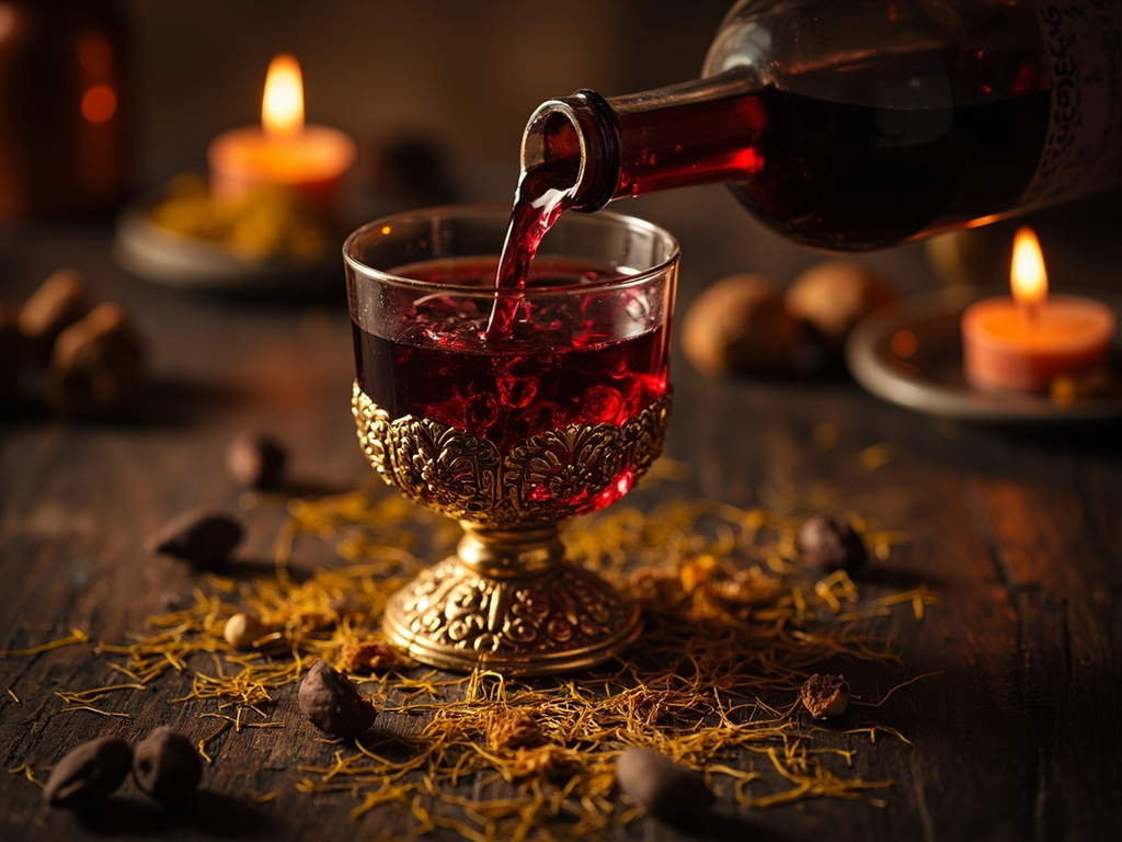 Babylonian Wine Warmed with Honey and Spices