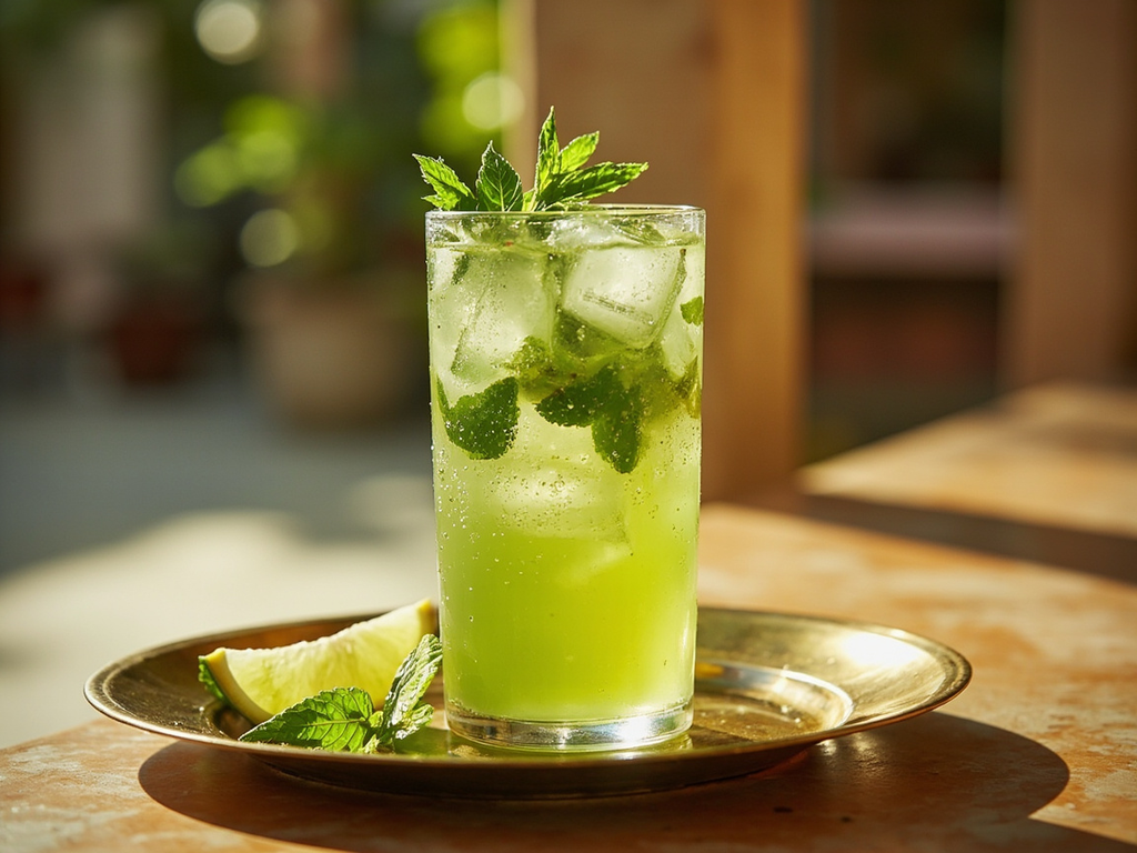 Aam pora sharbat — boisson de mangue verte grillée