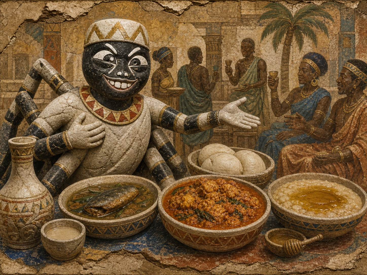 Anansi à table