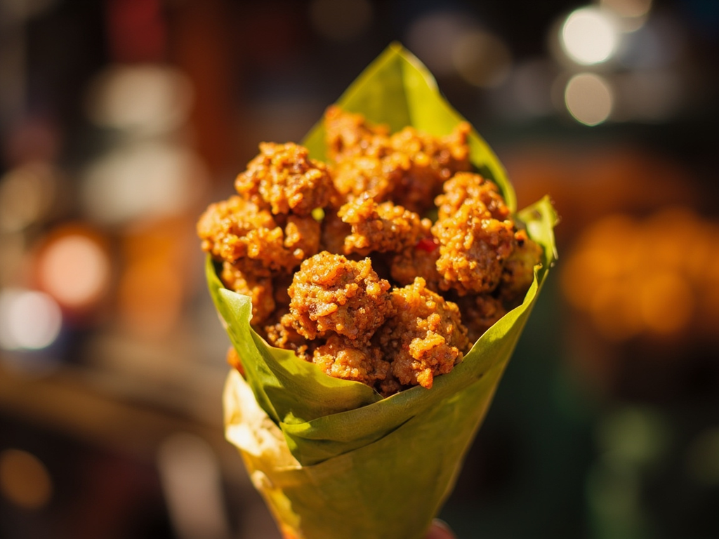 Koose — beignets de niébé à l'huile de palme