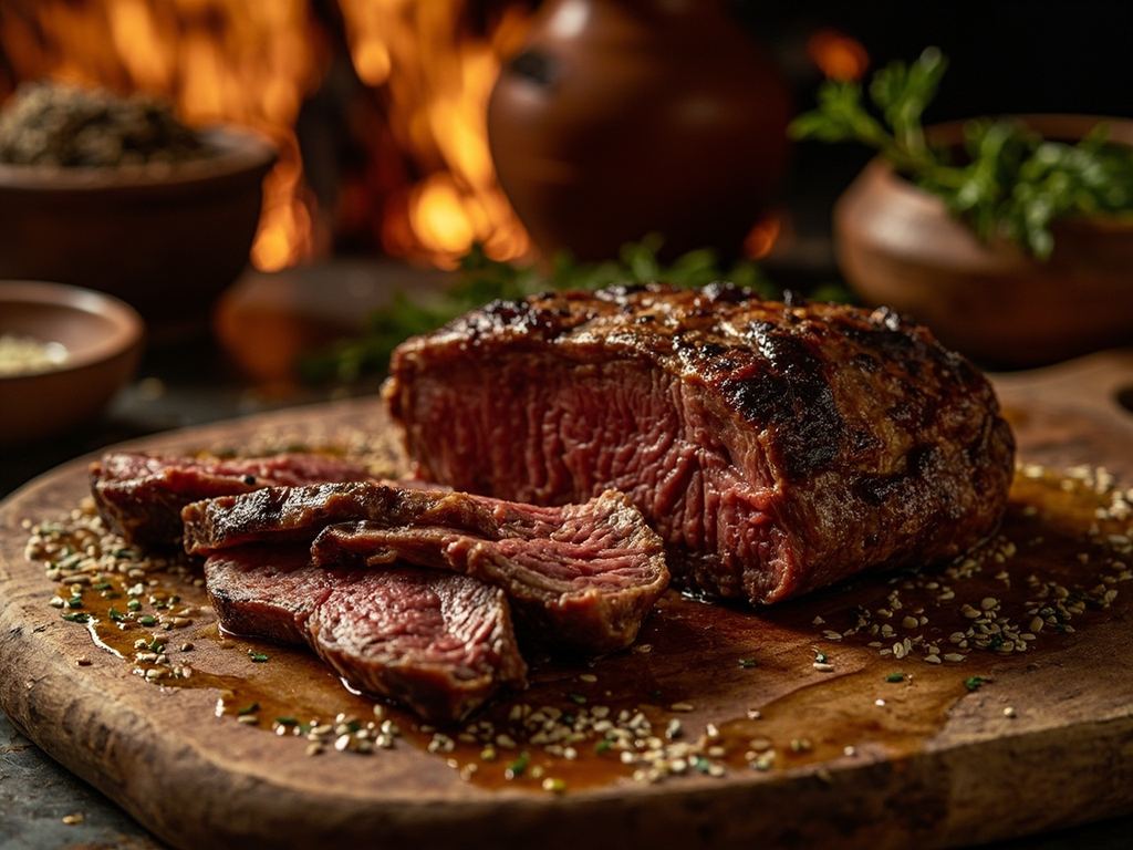 Roasted Bull's Thigh for Baal's Banquet