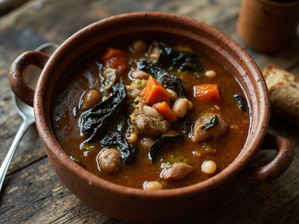 Zuppa de pain toscane de l'exil