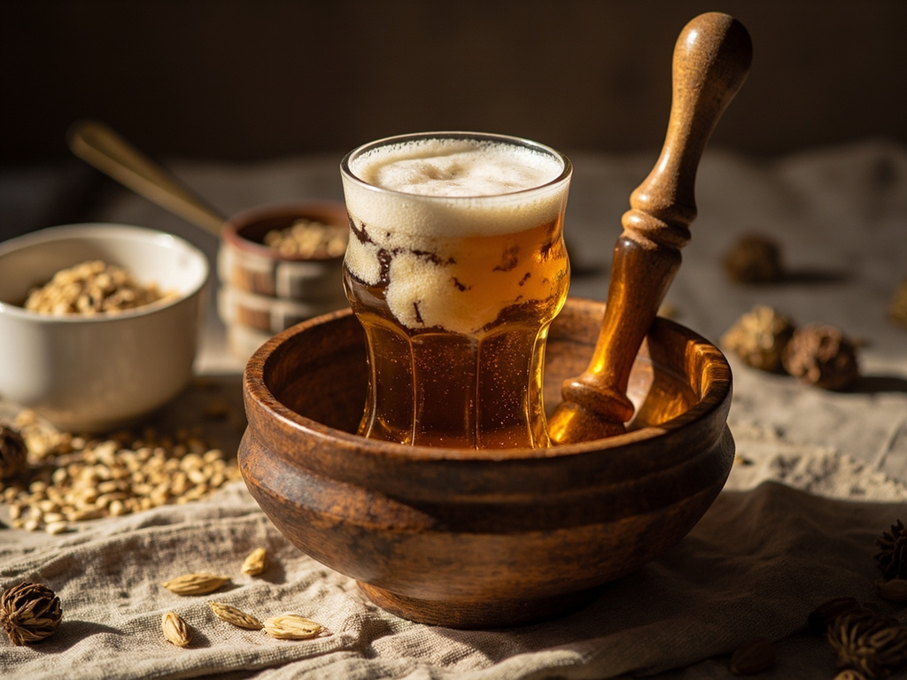 Сăра (Săra) — la bière de malt chuvache