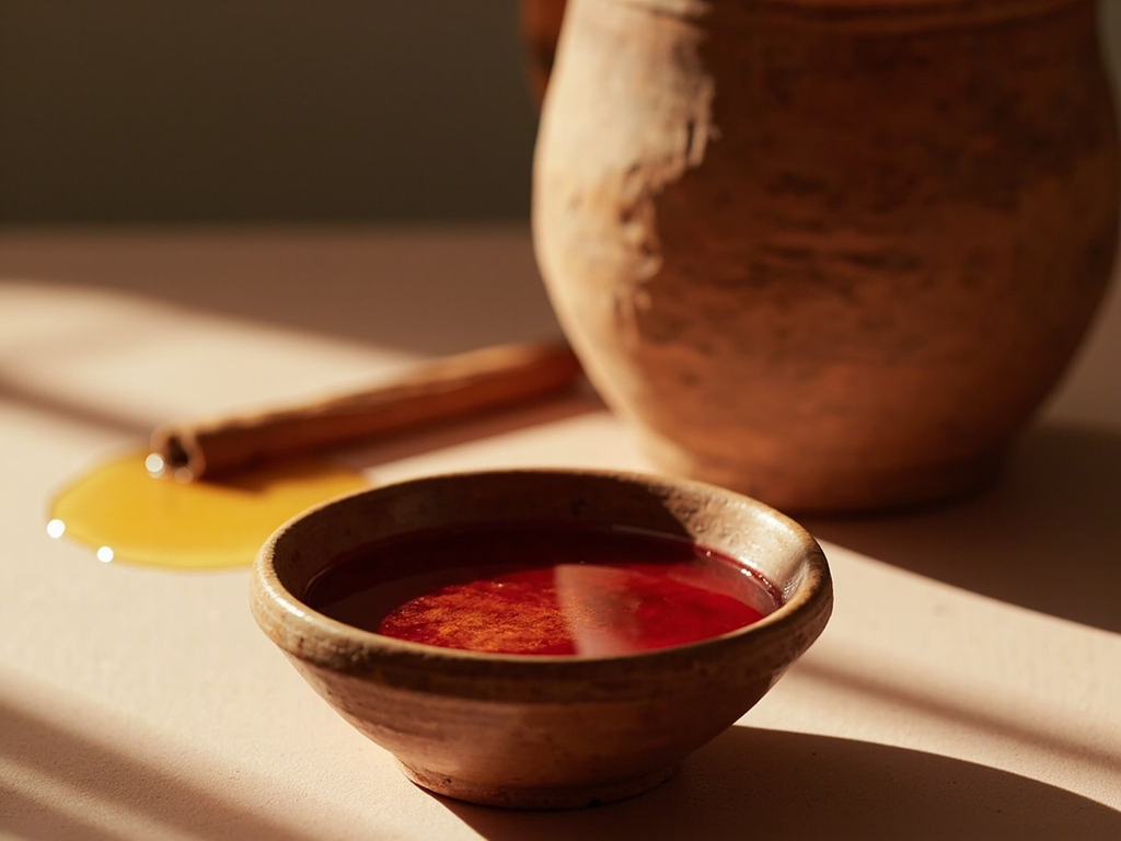 Honeyed Wine Cut with Water (oinos kai meli)